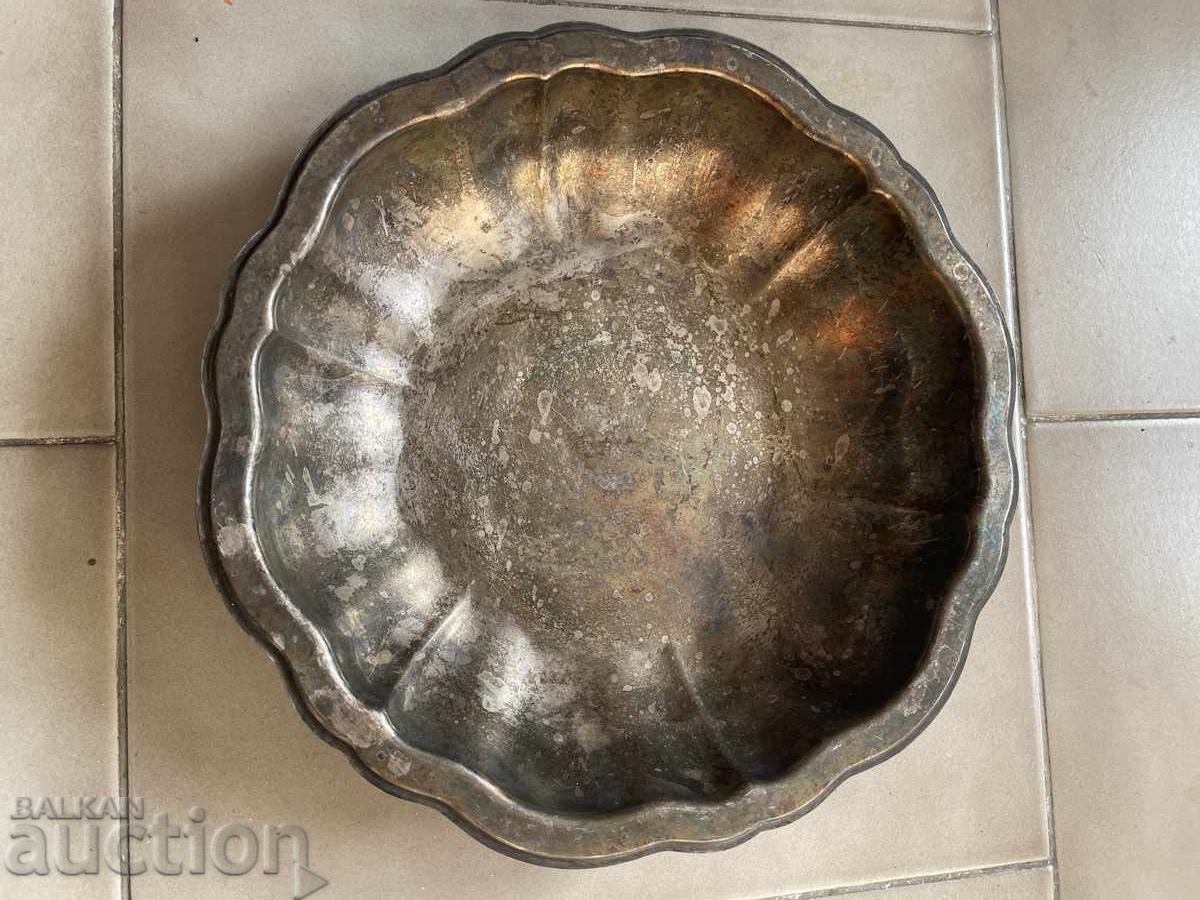 Πιάτο, μπολ - 24-4,5 εκ., ασημένιο Πιάτο, μπολ - 24-4,5 εκ., ασημένιο