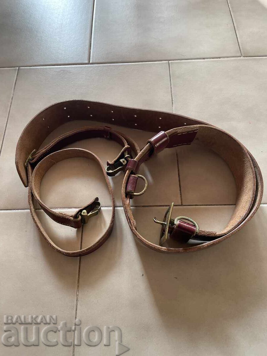 Αξιωματικός ζώνη - 1,25/5 εκ., δέρμα, καινούργια με τιμή 94.95 BGN | € 48.55 Αξιωματικός ζώνη - 1,25/5 εκ., δέρμα, καινούργια με τιμή 94.95 BGN | € 48.55