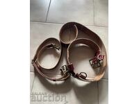 Centură ofițerească - 1,25/5 cm, piele, nouă