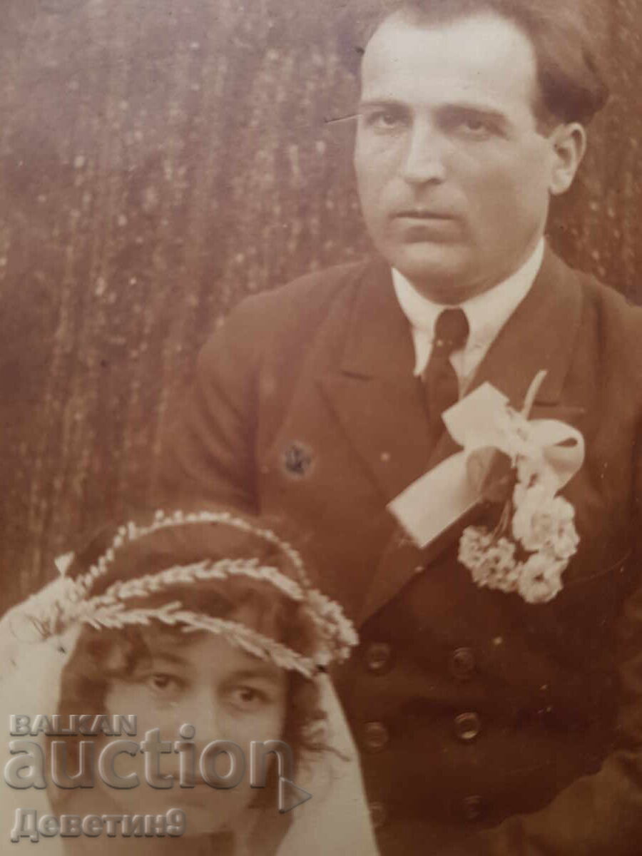 Доставка на Стар сватбен портрет/картичка Доставка на Стар сватбен портрет/картичка