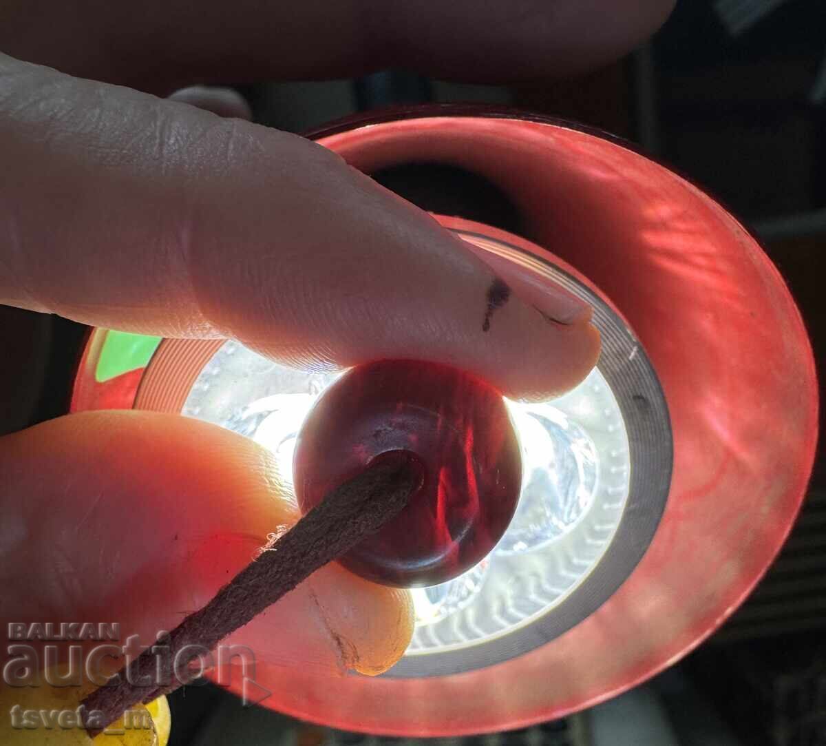 Rosary, invoice and (amber?) 69 gr - 5