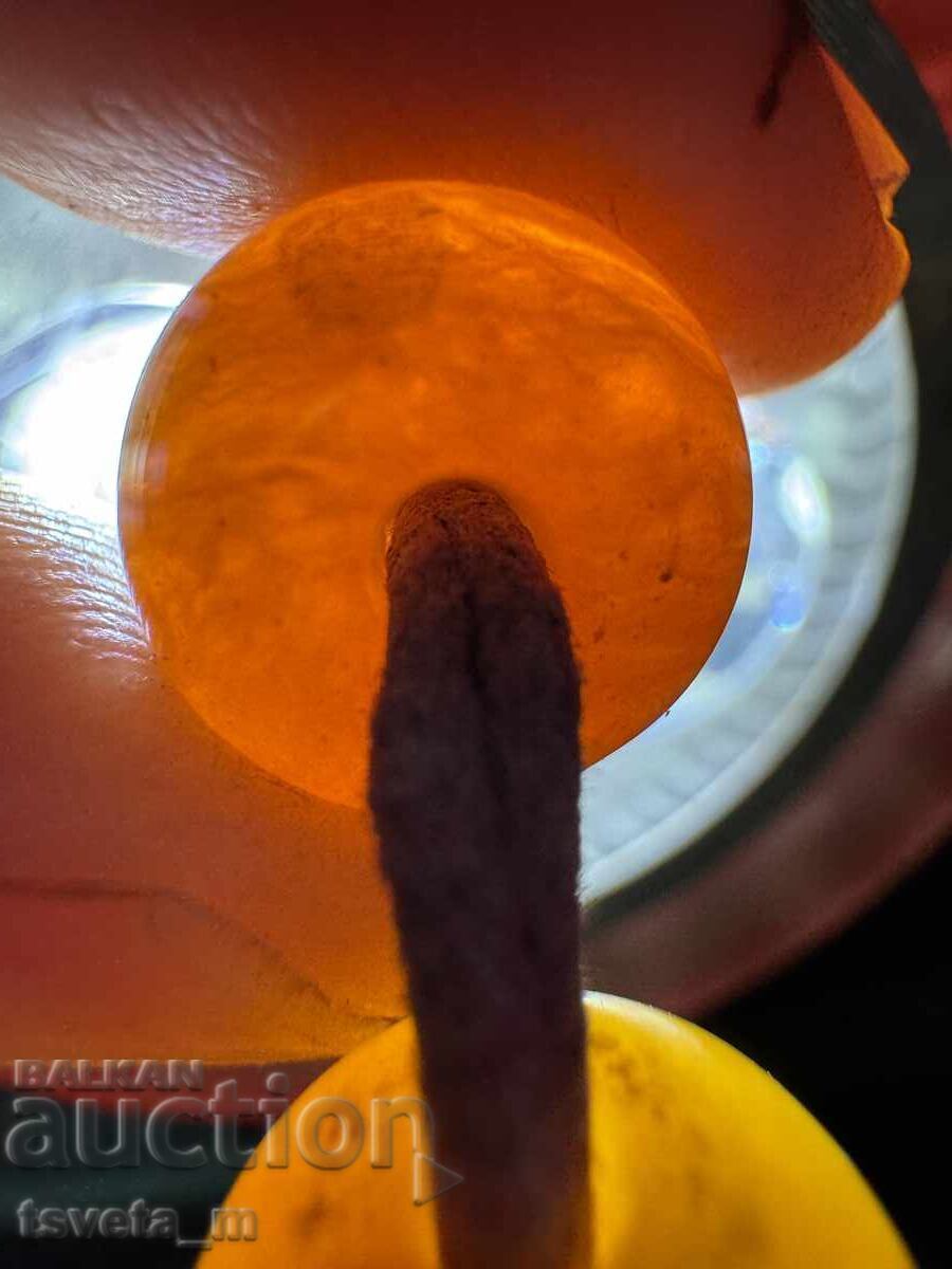 Mătănii faturați și (chihlimbar ?) 69 gr - 7 Mătănii faturați și (chihlimbar ?) 69 gr - 7