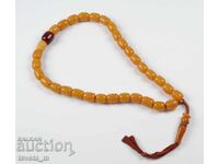 Mătănii faturați și (chihlimbar ?) 69 gr