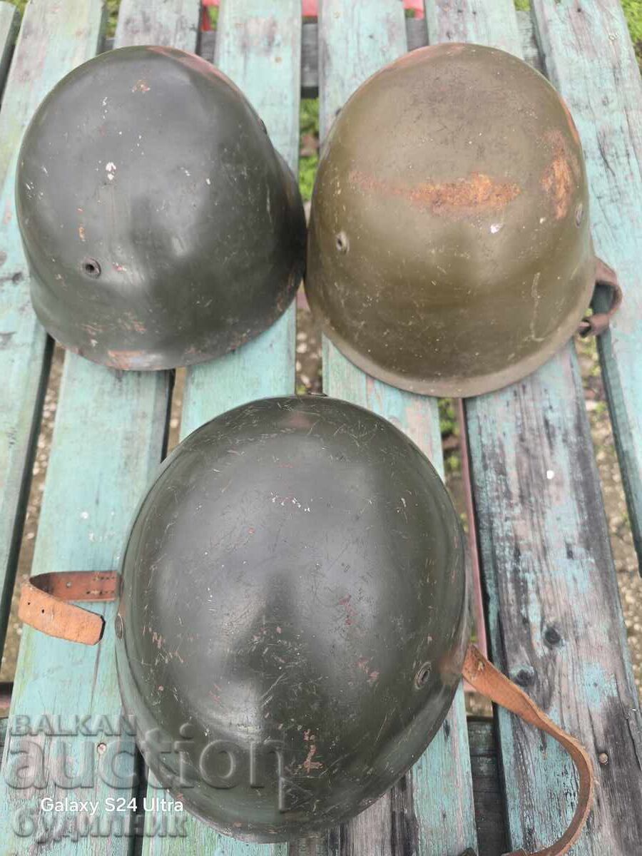 Аукцион 3 броя военни каски от Стотинка БЗЦ Аукцион 3 броя военни каски от Стотинка БЗЦ