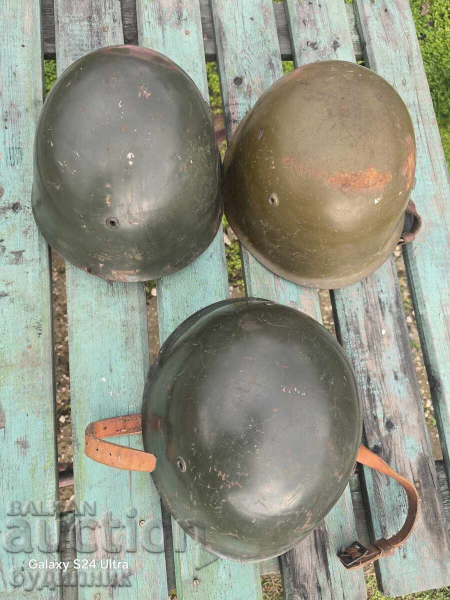 3 στρατιωτικά κράνη από Στοτίνκα BZC 3 στρατιωτικά κράνη από Στοτίνκα BZC