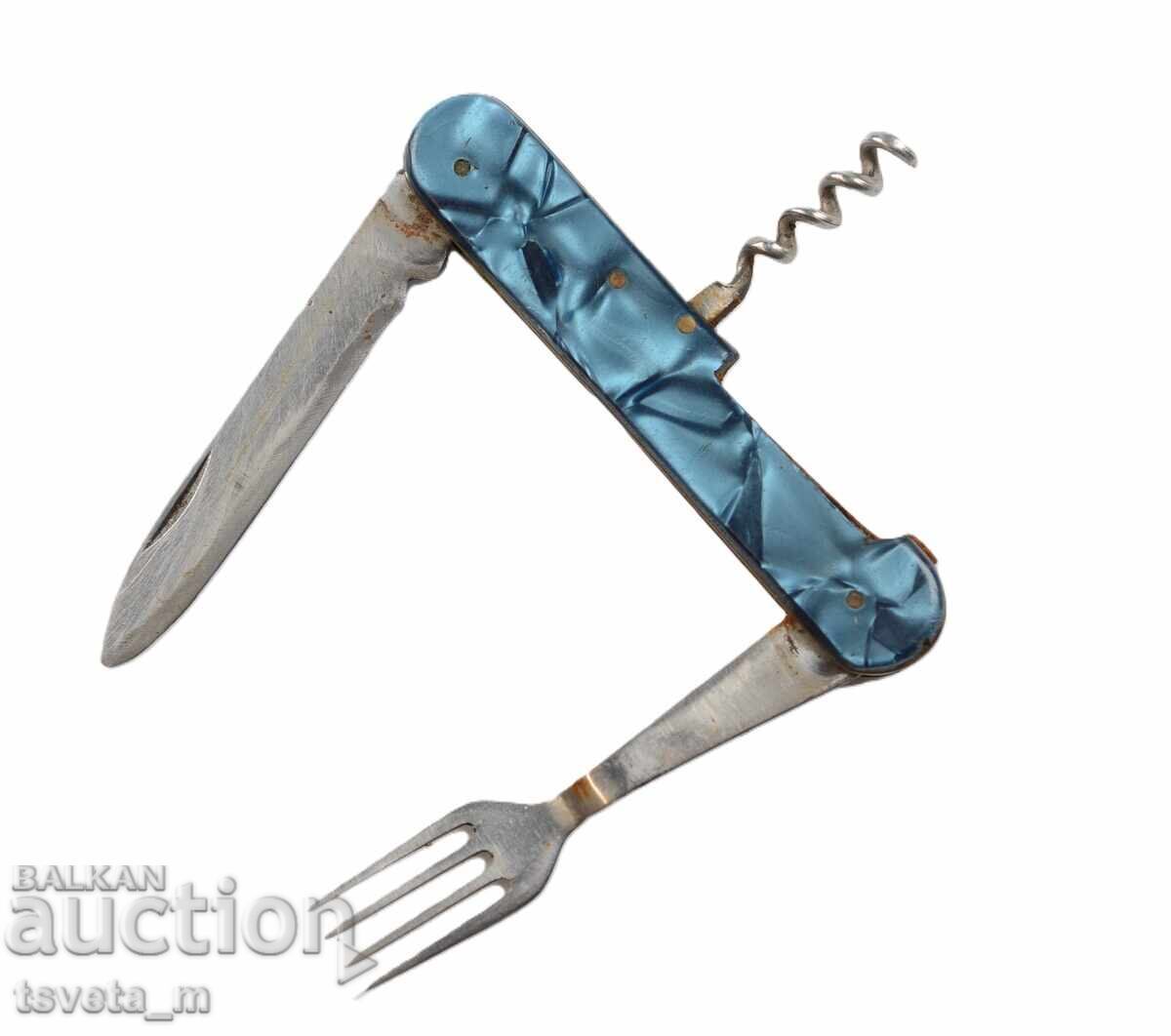 Livrarea Cuțit de buzunar cu 3 scule Livrarea Cuțit de buzunar cu 3 scule