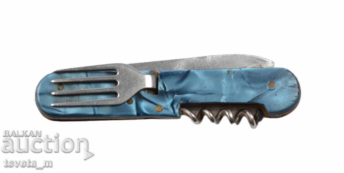 Cuțit de buzunar cu 3 scule Cuțit de buzunar cu 3 scule