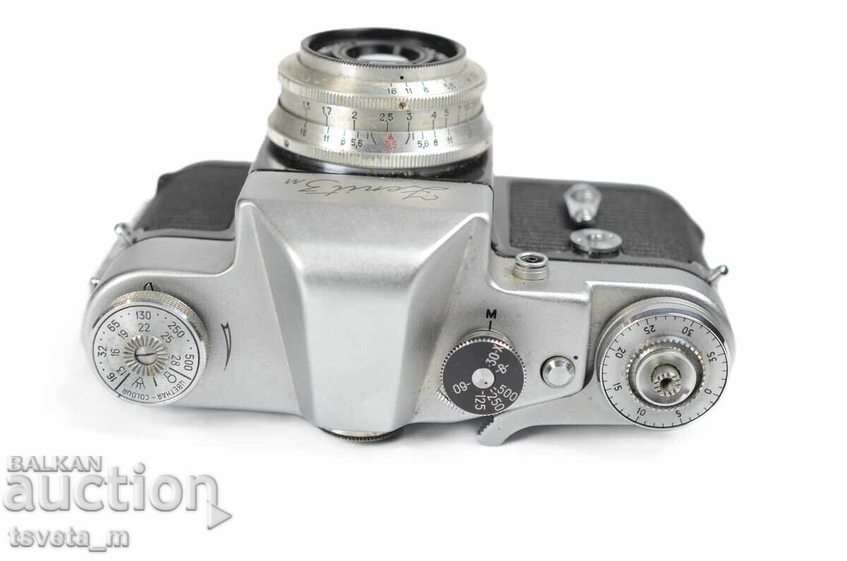 Фотоапарат ЗЕНИТ 3М + Обектив INDUSTAR 50 3.5 / 50 - 7 Фотоапарат ЗЕНИТ 3М + Обектив INDUSTAR 50 3.5 / 50 - 7