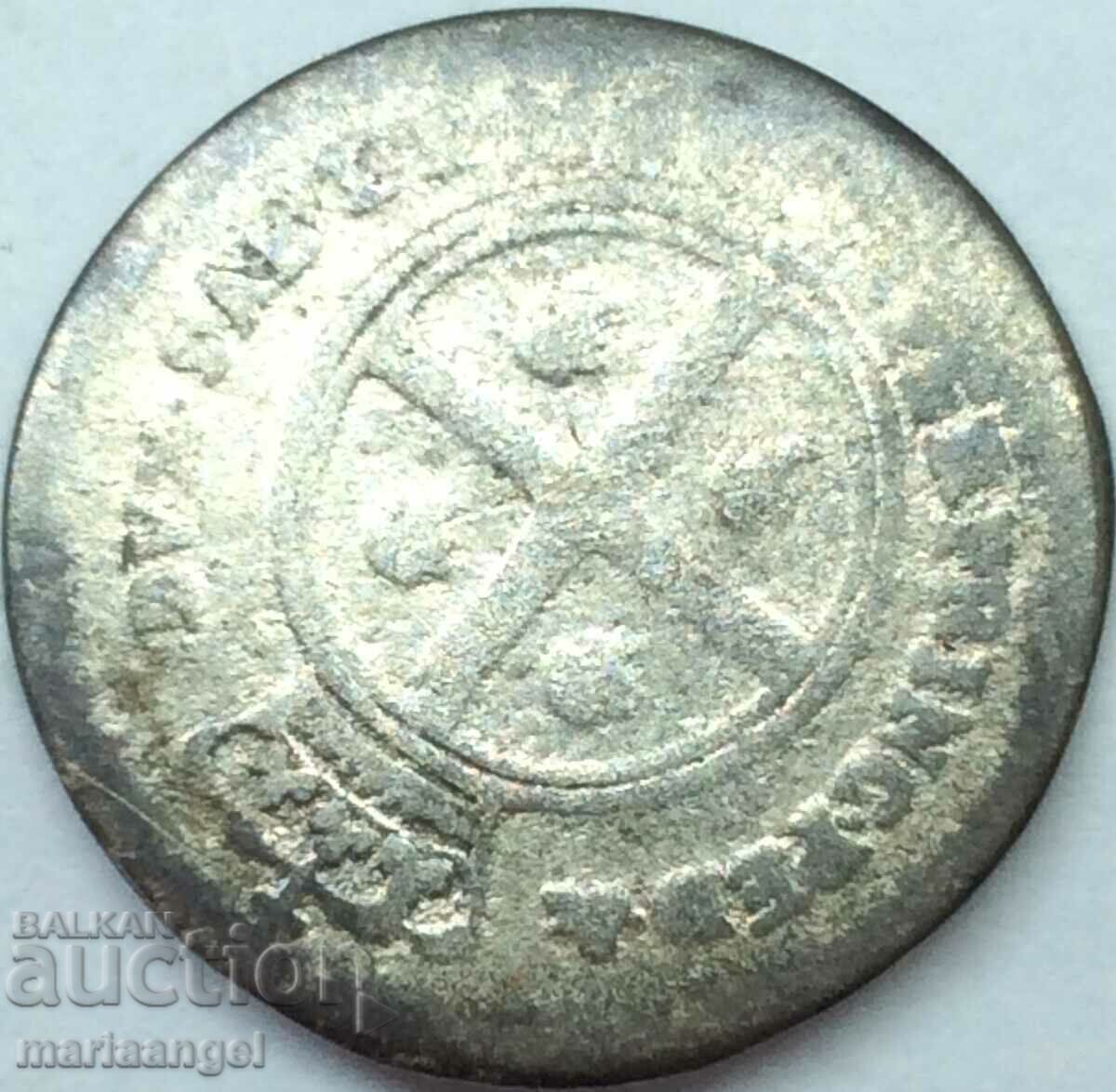 1/2 soldo 1769 Italy Sardinia Duke Carl billon - rare with price 25.00 BGN | € 12.78 1/2 soldo 1769 Italy Sardinia Duke Carl billon - rare with price 25.00 BGN | € 12.78