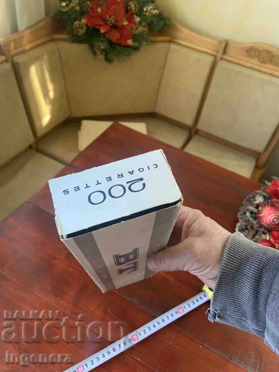 Аукцион КУТИЯ КАРТОН ОПАКОВКА БОКС ОТ ЦИГАРИ БТ УНИКАТ-ПРАЗНА