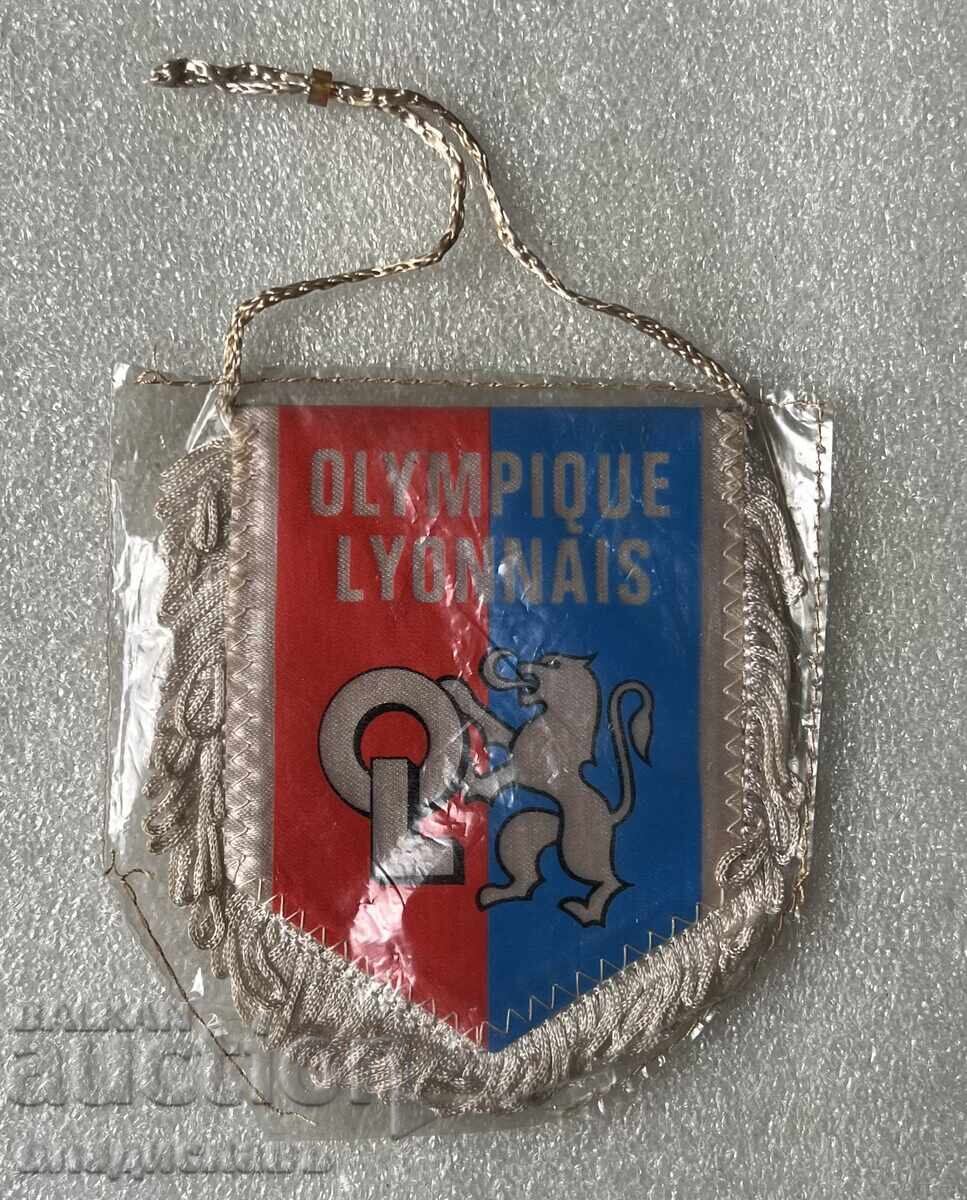 Ποδοσφαιρικό Σημαιάκι Ολυμπίκ Λυών Γαλλία Ποδοσφαιρικό Σημαιάκι Ολυμπίκ Λυών Γαλλία