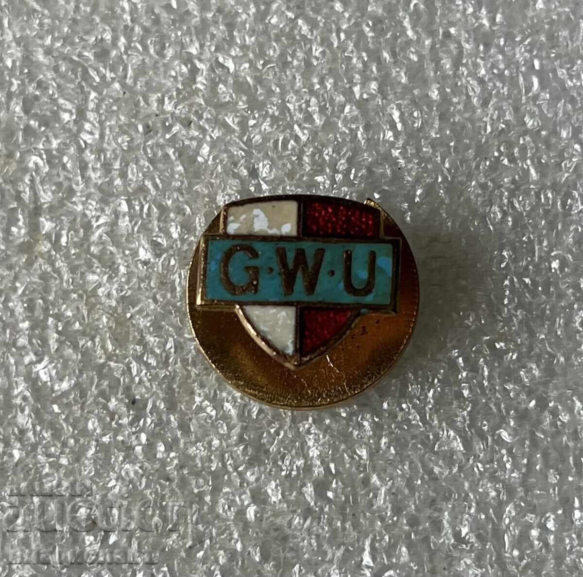 Παλαιό σημαιάκι και κονκάρδα G.W.U. ΑΓΓΛΙΑ με τιμή 20.00 BGN | € 10.23 Παλαιό σημαιάκι και κονκάρδα G.W.U. ΑΓΓΛΙΑ με τιμή 20.00 BGN | € 10.23