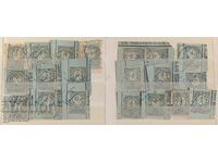 1889g - Leu mic 50st - brifștic (20 buc - lot 3)