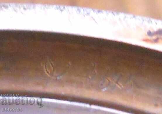 Старинен сребърен джобен часовник "Omega" - работи - 7