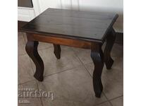 Măsuță auxiliară minunată, vintage, din mahon masiv