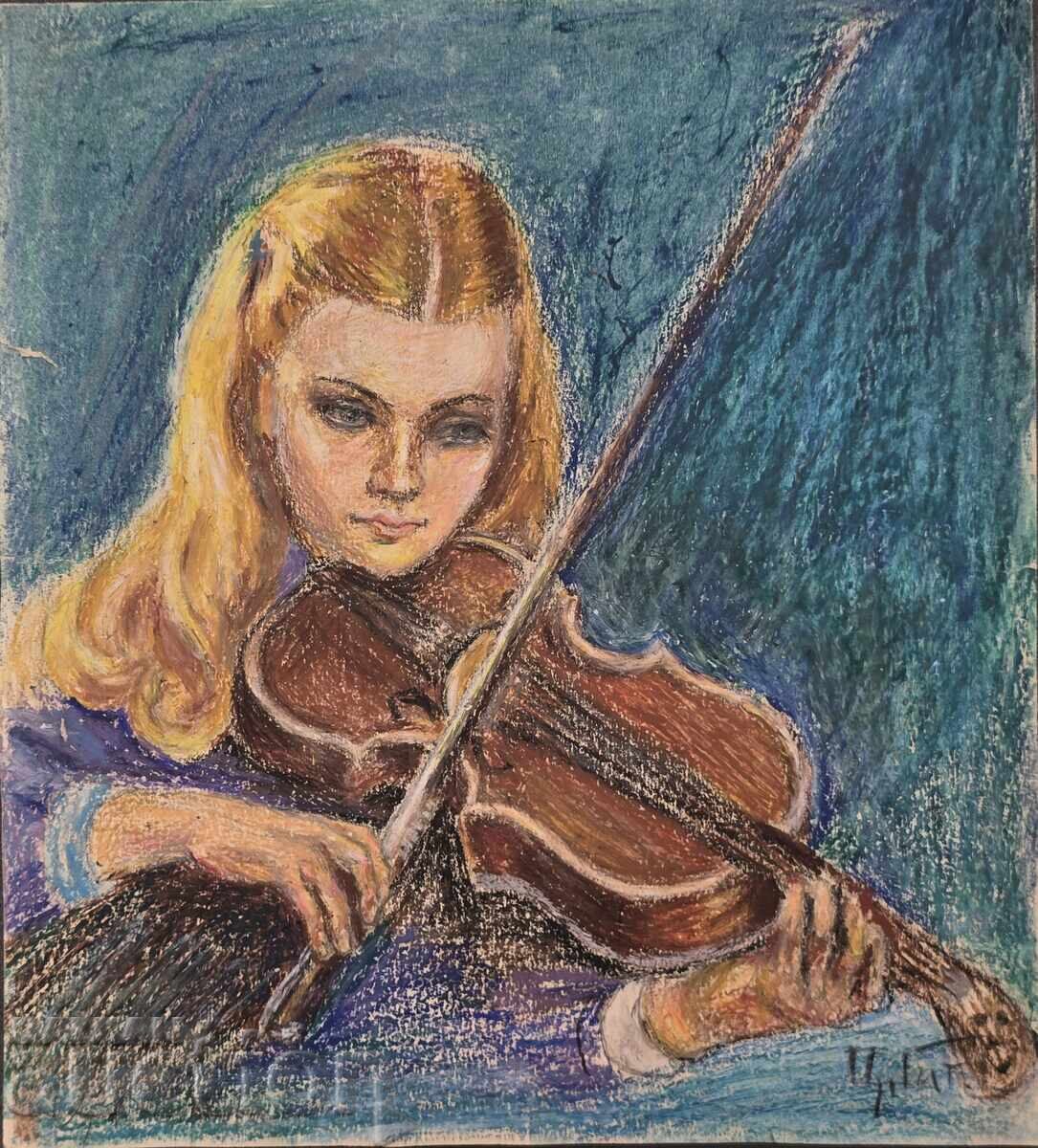 Μ.Ζ.Σ. Τσβετάνα Γκατέβα - Βιολίστρια με τιμή 1.00 BGN | € 0.51 Μ.Ζ.Σ. Τσβετάνα Γκατέβα - Βιολίστρια με τιμή 1.00 BGN | € 0.51