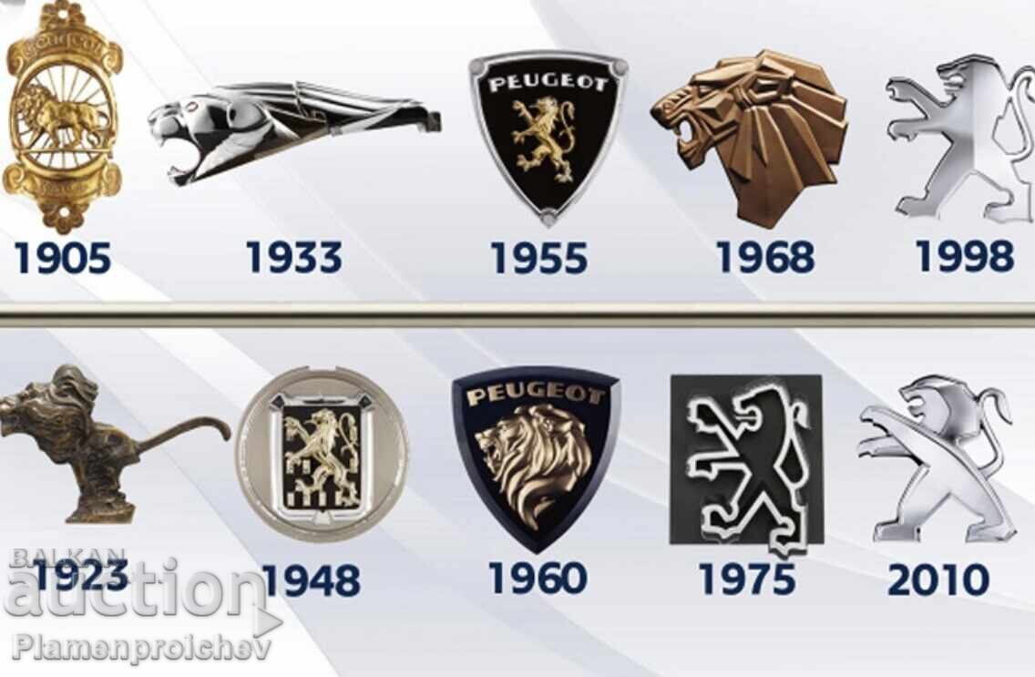 СУПЕР УНИКАТ 1-ВАТА ЕМБЛЕМА НА КОЛА ПЕЖО PEUGEOT 1905 Г. - 5 СУПЕР УНИКАТ 1-ВАТА ЕМБЛЕМА НА КОЛА ПЕЖО PEUGEOT 1905 Г. - 5