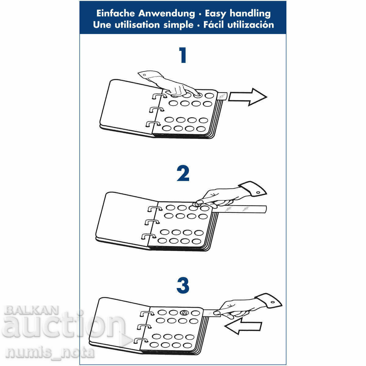 Φύλλα νομισμάτων VISTA, ουδέτερα ευρώ το καθένα για 2 σετ με τιμή € 9.95 | 19.46 BGN