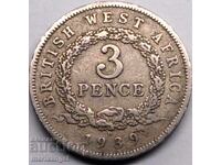 3 Pence 1939 Great Britain George V - Uncommon