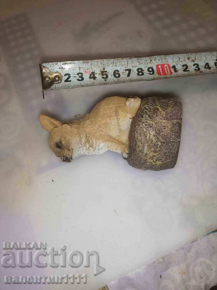 Ceramic figurine, puppy with price 0.01 BGN | € 0.01 Ceramic figurine, puppy with price 0.01 BGN | € 0.01