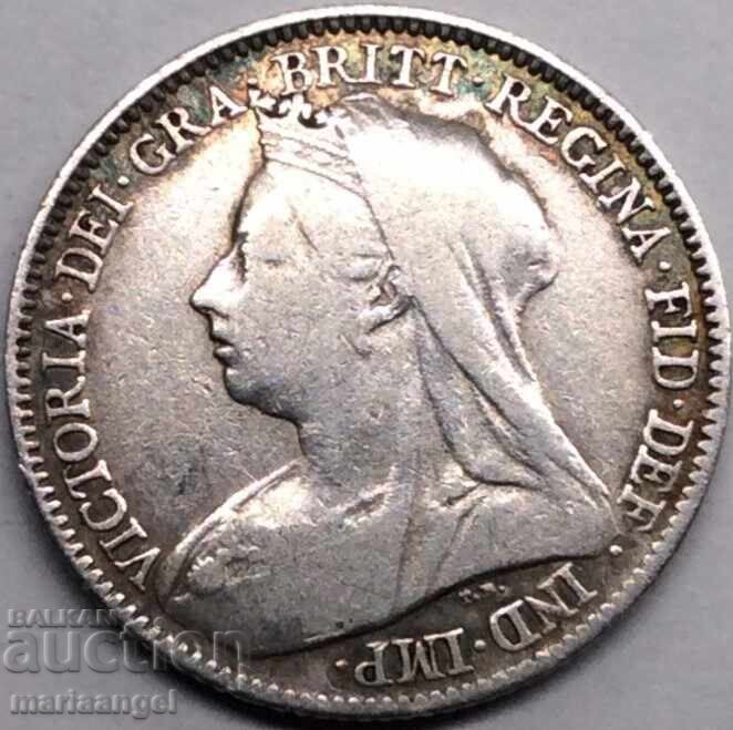 Great Britain 6 Pence 1897 Victoria Silver - Rare with price 25.00 BGN | € 12.78 Great Britain 6 Pence 1897 Victoria Silver - Rare with price 25.00 BGN | € 12.78