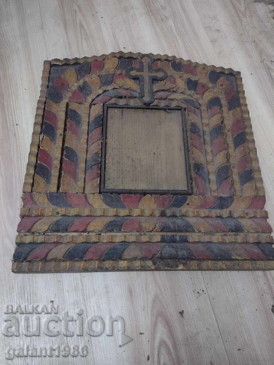 Vechi iconostas de casă