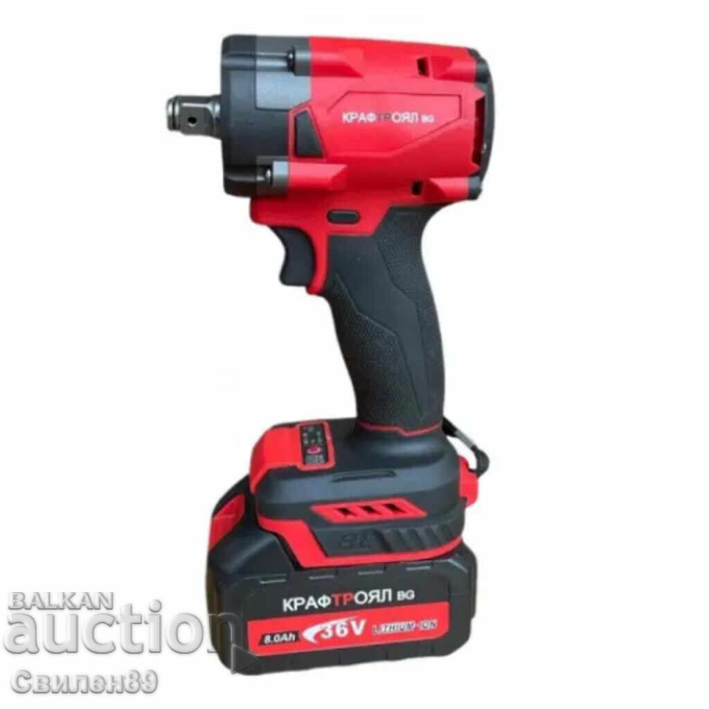 Licitație Set 2 în 1 KraftRoyal Red Mx Fuel 36V – polizor unghiular + cheie de impact Licitație Set 2 în 1 KraftRoyal Red Mx Fuel 36V – polizor unghiular + cheie de impact