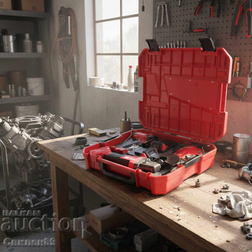 Set 2 în 1 KraftRoyal Red Mx Fuel 36V – polizor unghiular + cheie de impact - 6 Set 2 în 1 KraftRoyal Red Mx Fuel 36V – polizor unghiular + cheie de impact - 6