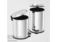Vinoks 409400, 3L, stainless steel pedal trash can
