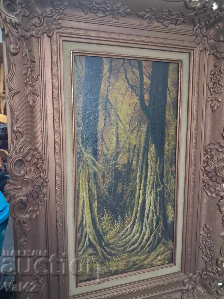 Παράδοση Πίνακας "Δασικό τοπίο" - De Bosweg Παράδοση Πίνακας "Δασικό τοπίο" - De Bosweg