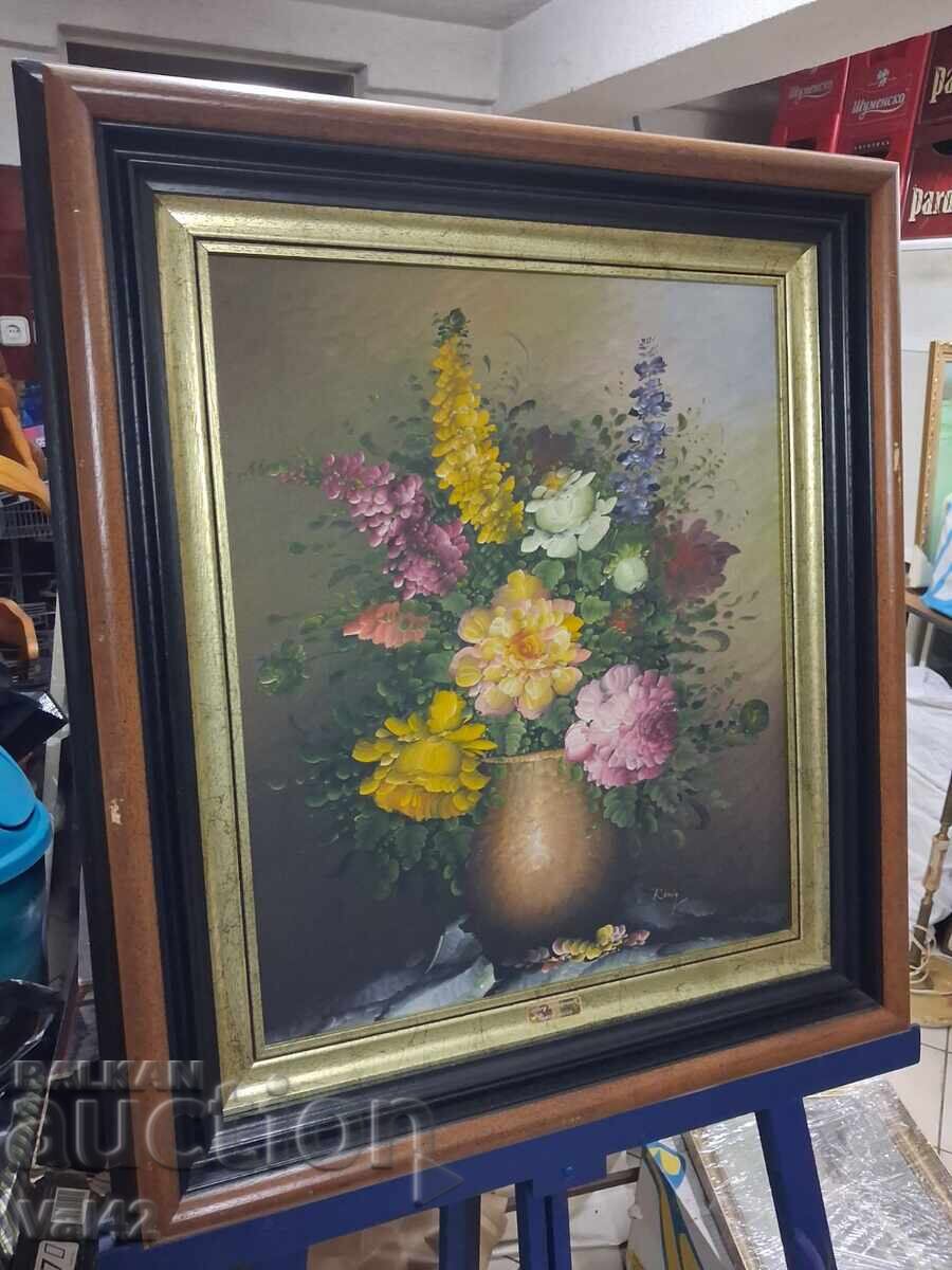 Livrarea Tablou "Flori într-o vază" – König Livrarea Tablou "Flori într-o vază" – König