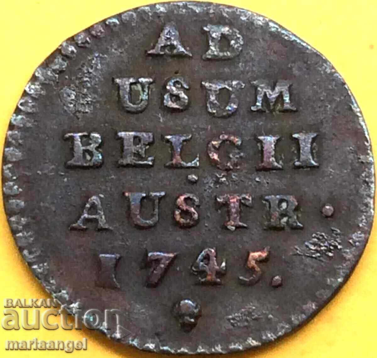 Olanda Austriacă 1 Liard 1745 1/2 Ord Maria Theresa cu preț 52.00 BGN | € 26.59 Olanda Austriacă 1 Liard 1745 1/2 Ord Maria Theresa cu preț 52.00 BGN | € 26.59