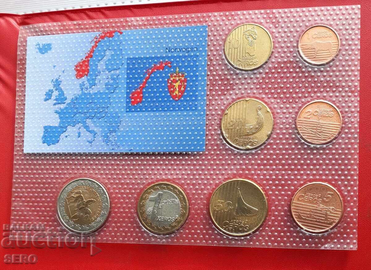 Νορβηγία ΣΕΤ 2004 από 8 δοκιμαστικά ευρώνομίσματα με τιμή € 4.09 | 8.00 BGN