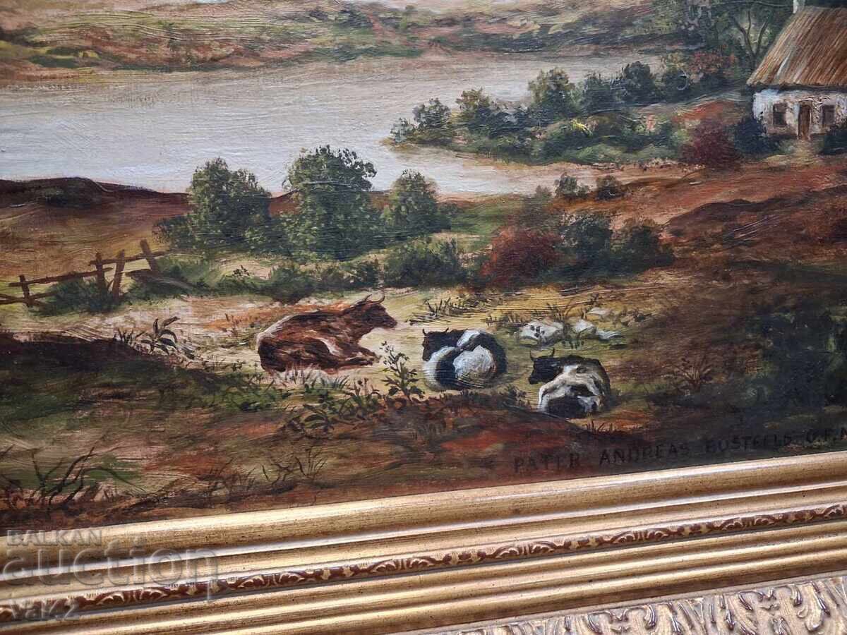 Licitație Peisaj pitoresc cu scenă pastorală Licitație Peisaj pitoresc cu scenă pastorală