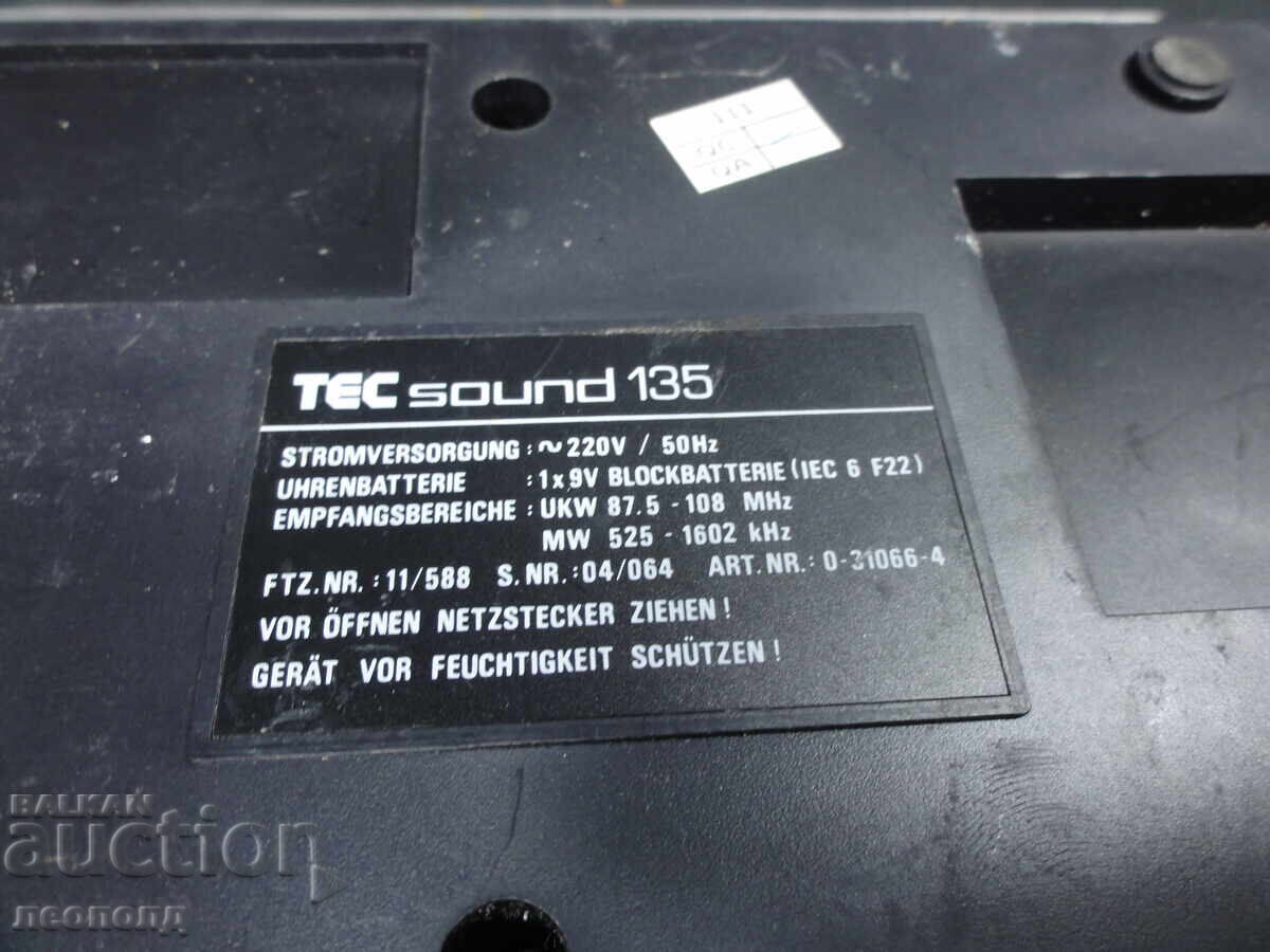 BZTS ΣΤΑΡ ΡΕΤΡΟ ΤΡΑΝΖΙΣΤΟΡ ΡΑΔΙΟ LED ΡΟΛΟΙ TEC SOUND - 6 BZTS ΣΤΑΡ ΡΕΤΡΟ ΤΡΑΝΖΙΣΤΟΡ ΡΑΔΙΟ LED ΡΟΛΟΙ TEC SOUND - 6