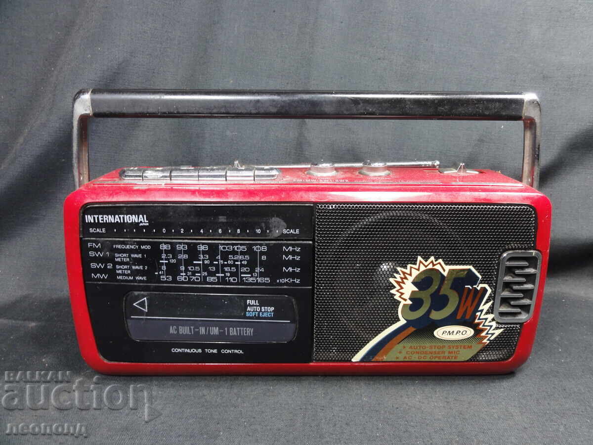 БЗЦ СТАР РЕТРО ТРАНЗИСТОР РАДИО КАСЕTОФОН INTERNATIONAL БЗЦ СТАР РЕТРО ТРАНЗИСТОР РАДИО КАСЕTОФОН INTERNATIONAL