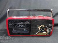 BZTS STAR RETRO TRANZISTOR RADIO CASETOFON INTERNATIONAL