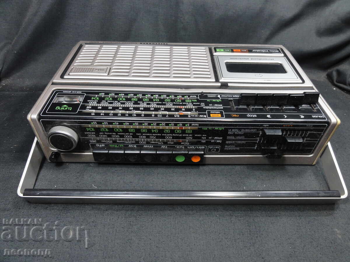 Доставка на БЗЦ СТАР РЕТРО ТРАНЗИСТОР РАДИО КАСЕTОФОН TELEFUNKEN BAJAZZO Доставка на БЗЦ СТАР РЕТРО ТРАНЗИСТОР РАДИО КАСЕTОФОН TELEFUNKEN BAJAZZO