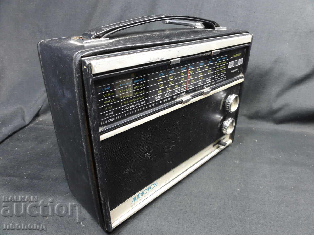 Δημοπρασία BZTS ΣΤΑΡ ΡΕΤΡΟ ΤΡΑΝΖΙΣΤΟΡ ΡΑΔΙΟ AUDIOVOX K-50 JAPAN Δημοπρασία BZTS ΣΤΑΡ ΡΕΤΡΟ ΤΡΑΝΖΙΣΤΟΡ ΡΑΔΙΟ AUDIOVOX K-50 JAPAN