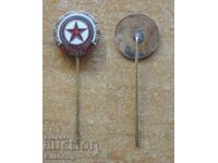 Значка футболен клуб ЦСКА "Червено знаме" 1963-1969