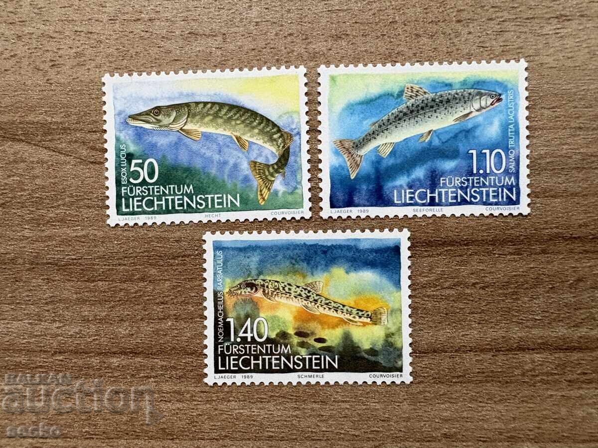Liechtenstein - Pești (1989) MNH Liechtenstein - Pești (1989) MNH