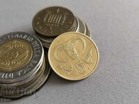 Монета - Кипър - 5 цента | 1998г.