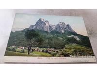 Postcard Seis. 1002 m with Schlern