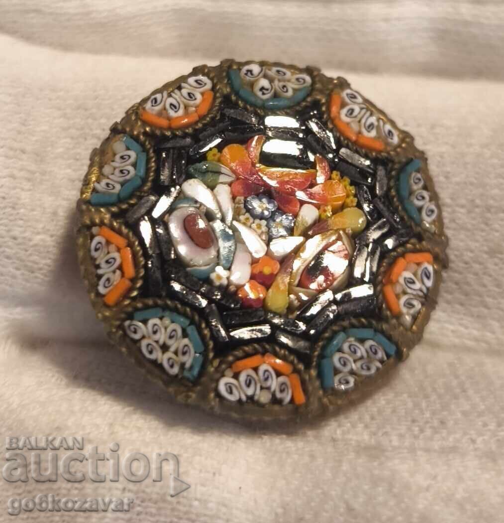 BROȘĂ VECHE MOZAIC VENEȚIAN. ITALIA! cu preț € 20.90 | 40.88 BGN