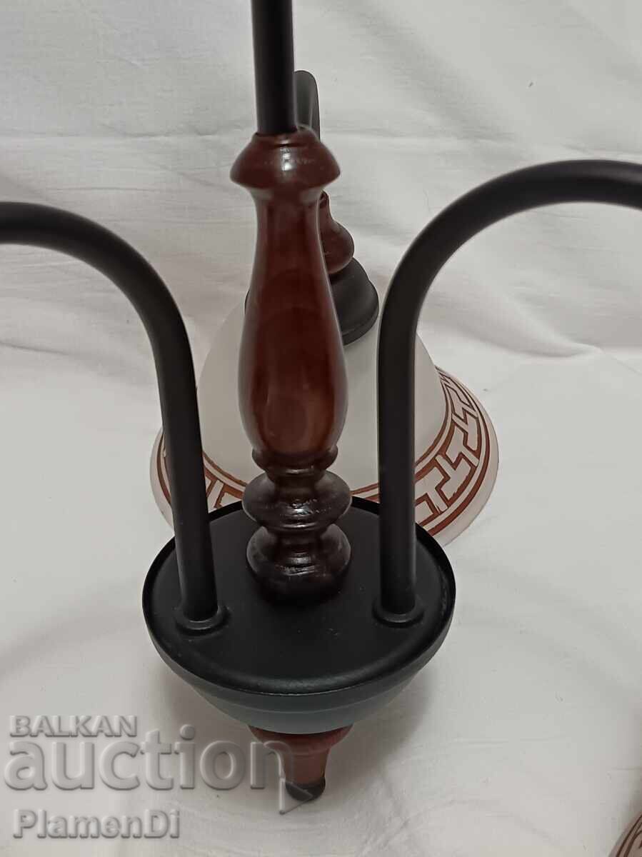 Vechi, candelabru retro Rustica cu preț 70.00 BGN | € 35.79 Vechi, candelabru retro Rustica cu preț 70.00 BGN | € 35.79