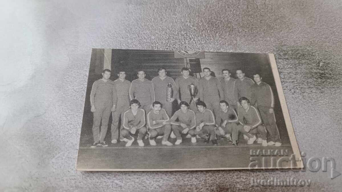 Календарче ЦСКА Септмврийско знаме 1976 Календарче ЦСКА Септмврийско знаме 1976