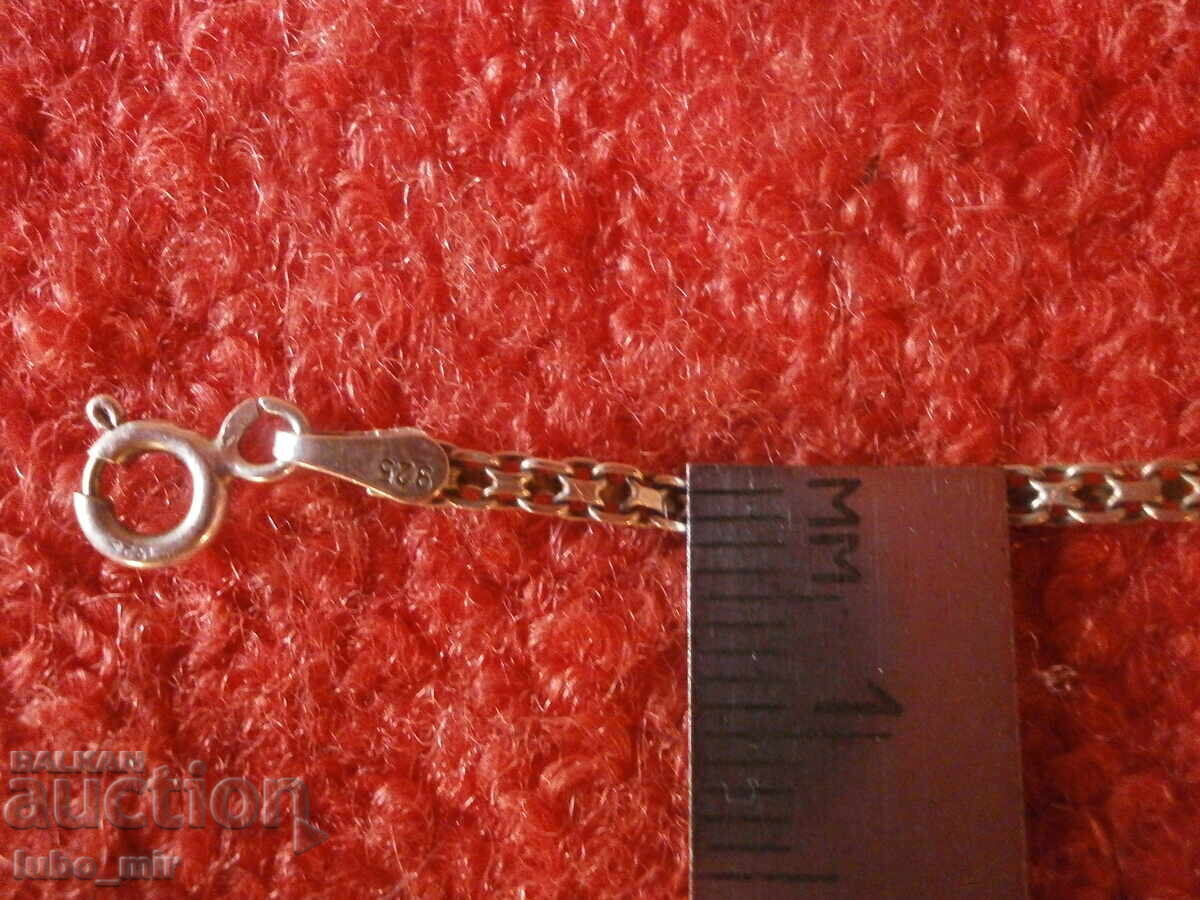 OLD GENTLE LADY'S SILVER BRACELET - 5