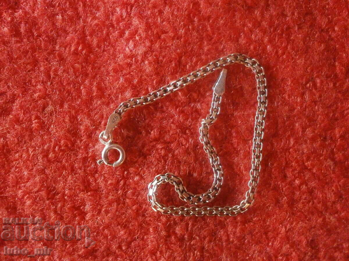 OLD GENTLE LADY'S SILVER BRACELET - 6