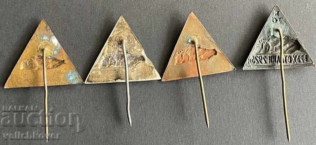 Доставка на 42377 България 4 туристически знака БТС връх Сталин Мусала Доставка на 42377 България 4 туристически знака БТС връх Сталин Мусала