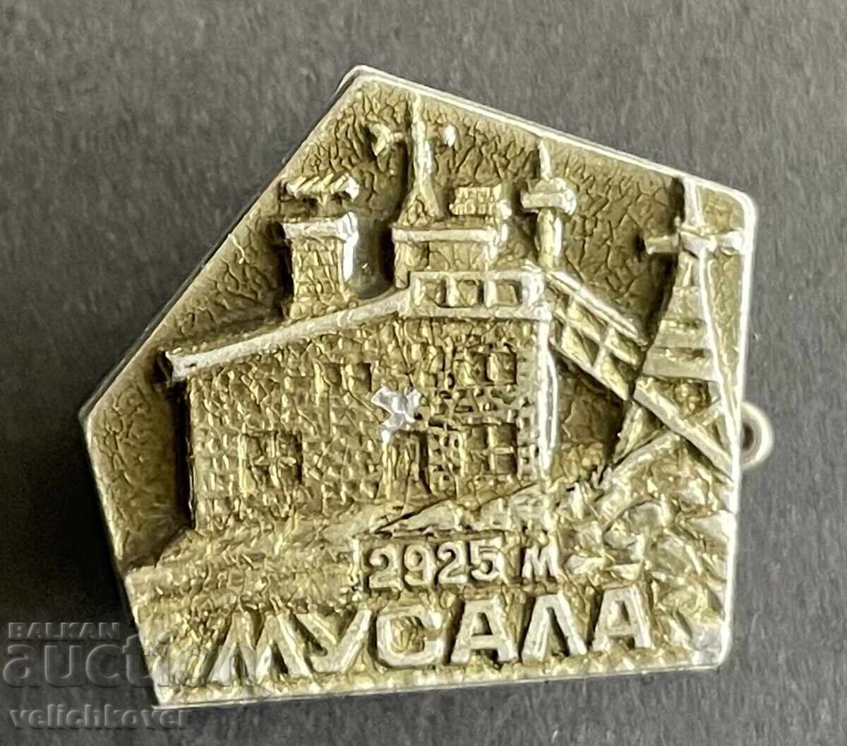 42384 Bulgaria tourist badge BTS hut Musala peak 2925m 42384 Bulgaria tourist badge BTS hut Musala peak 2925m